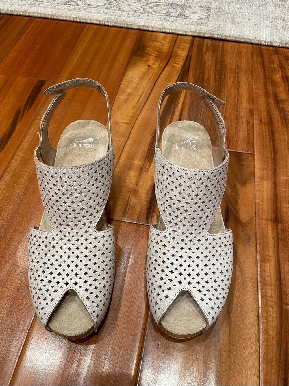 Dansko Teagan Vintage Leather White - sz38